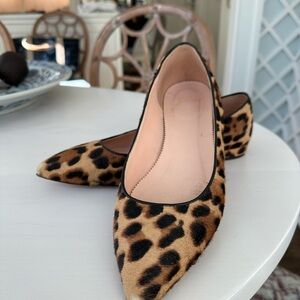 J. Crew Leopard Print Flats